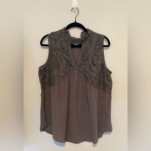 Women’s - Maurice’s Lace Chenille Blouse - Size XL
